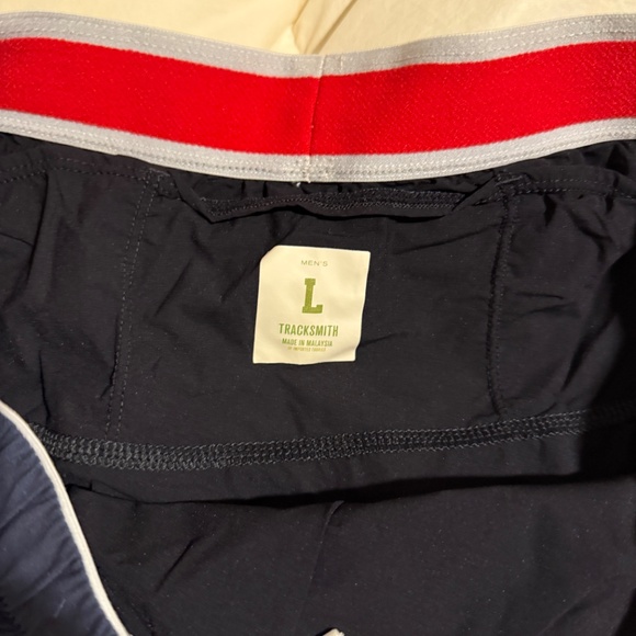 Tracksmith Strata OTQ Race Short, Large, Navy - Picture 2 of 4